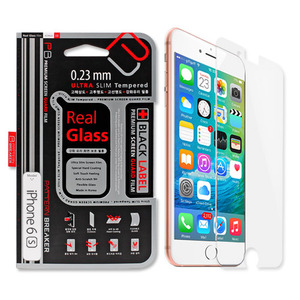 PB正品 아이폰6S 9H코팅 액정파손방지 0.23mm초슬림 FLEXIBLE GLASS 강화유리 보호필름