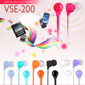 Viral 갤럭시S3 아이폰 스마트폰호환 고성능 마이크내장 통화기능 무통증 이어폰 VSE-200