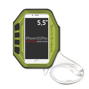 PB 부드러운 착용감 이어폰/열쇠홀더 제공 네오플랜 재질 아이폰6S 플러스 스포츠 암밴드