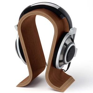 OMEGA Premium Sound Wood Headphone Stand 헤드폰 스탠드