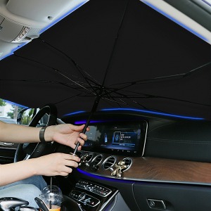 자동차 자외선차단 썬바이저 햇빛가리개 우산형차광막