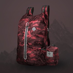 [특가이벤트]여행 등산 단풍피크닉 폴딩가방 USUAL SPORTS BAG RED